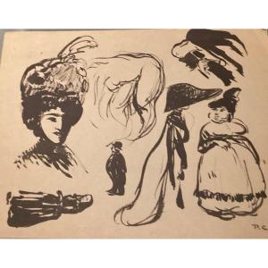 Study In Chinese Ink By Paul Cirou