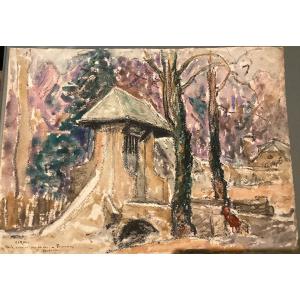 Set Of 6 Watercolors By Paul Cirou