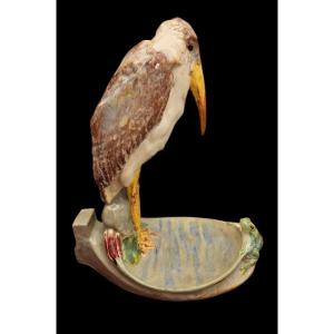 Bechyne Ceramic Ashtray Le Marabout 
