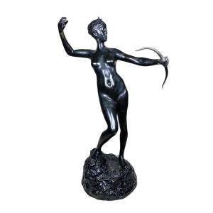 Bronze Diana The Huntress, Late 19th Century 