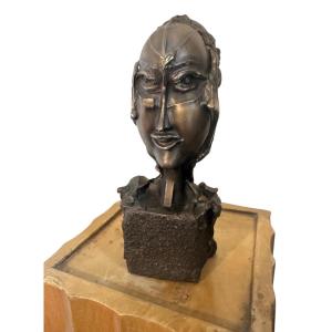 Head Of A Woman By Paul Wunderlich 