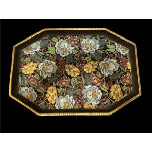 Raymond Chevalier Tray Signed Boch