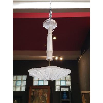  Glass Chandelier -  Daum / Lorrain