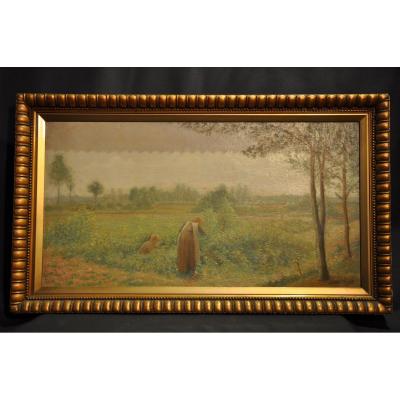 Agricultural Scene. J. Quisthoudt