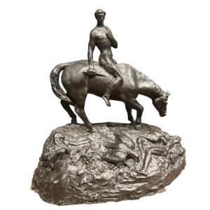 Unique Bronzethe  War, Marie Alexandre Abel De Lambert