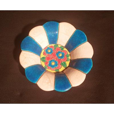 Fine Earthenware Cup - Emaux De Longwy