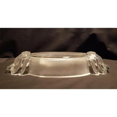 Art Deco Glass Centerpiece - Verlys France