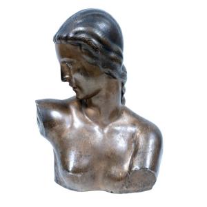 Bronze Bust - Georges Chauvel Art Deco