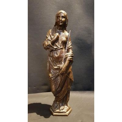 Woman Holding A Sword (justice), Bronze - Pierre Theunis