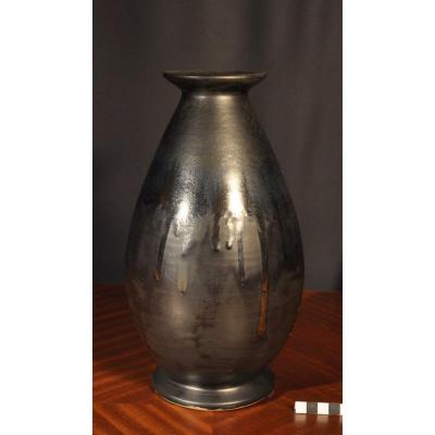 Boch Keramis Stoneware Vase - Charles Catteau