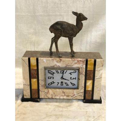 Pendulum - Spelter - Art-deco - 10x35x42cm