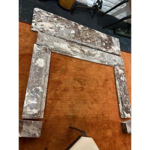 20th Marble Fireplace