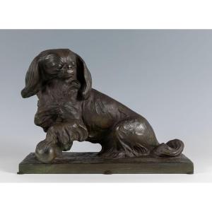 Pekingese Frans Jochems Bronze