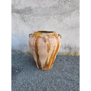 Varnished Terracotta Oil Jar