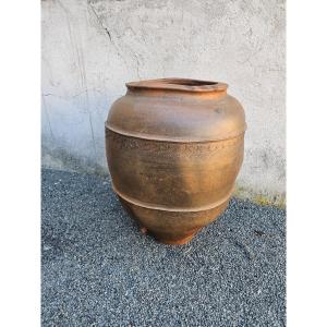 Spanish Earthenware Jar - Late 19th / Early 20th Century