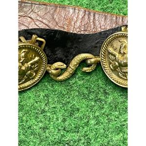 Marine Artillery Belt, Napoleon III Period, 19th Century