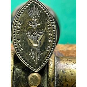 Matrix Seal Of A Mother Superior Of A Convent “prouille” Languedoc 19th 