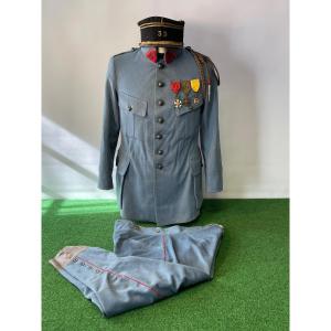 Outfit Of An Officer Of The 33rd Field Artillery Regiment Model 1913/16 Ww 1    