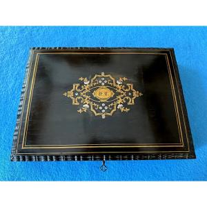 Complete Napoleon III Games Box 1860 19th Century