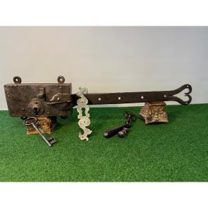 Large 17th Century Castle Door Lock