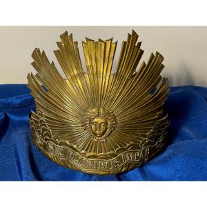 Front Plate For Helmet Of The King's Bodyguards Model 1820 (second Model) 