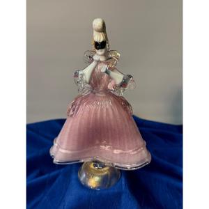 Murano Glass Figure Venice Carnival 1955 20th Century 