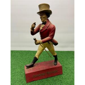 Johnnie Walker Whisky Advertising Statue From The 1950s To 1959 20th Century 