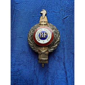 Badge Of Office Of Deputy To The National Assembly 3rd Republic 19th 