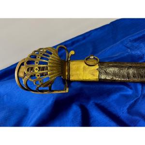 Dragon Officer's Battle Saber With Hilter, Old Monarchy Revolution 1st Empire  