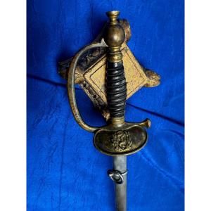 Medical Officer's Sword Of The Health Service, Model 1884, 19th Century, Third Republic 