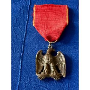 Insignia Of The Veterans Of The First Empire "brothers In Arms" 19th 
