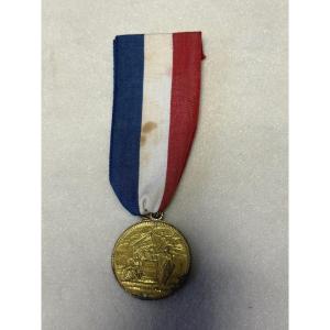 Medal Of July 14, 1790, Confederation Of The French, Revolution By Cakes, 18th 