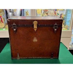 "tophams" Office Trunk Of An American Officer Stationed At Camp d'Ils-sur-tille Ww1