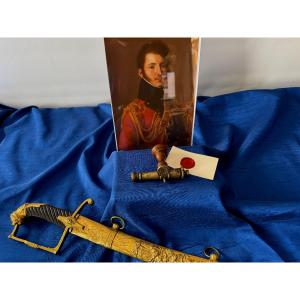 Seal Of Albert De Wateville, Ordinance Officer To Emperor Napoleon I, First Empire 