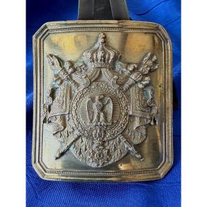 Belt Plate For A Non-commissioned Officer Of The Cent Gardes Squadron Model 1854 Napoleon III