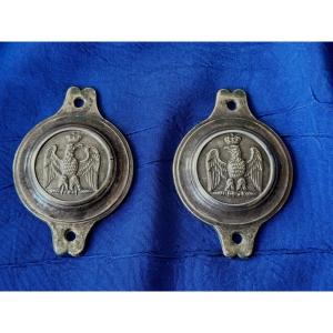 Bit Bosses For A First Empire 19th Century General Officer Bridle