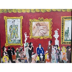 Jean-pierre Lagrue (1939-2018) At The Museum