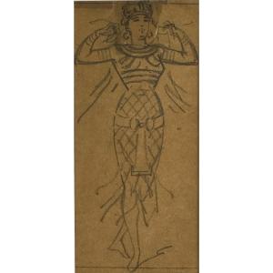 Alfred Grévin (1827-1892) Dancer In Costume