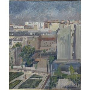 Antonio Santos (1955) Roofs And Chimneys