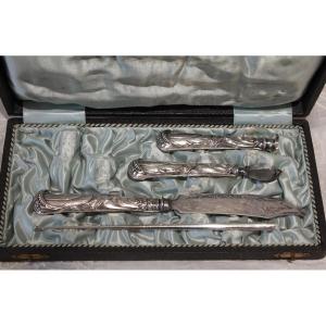 Early 20th Century Silver-lined Writing Set