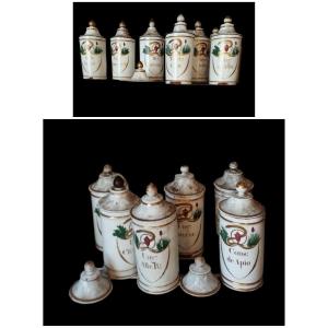 Empire Period Pharmacy Jars 