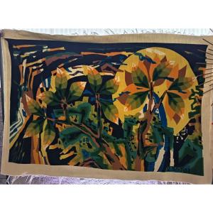 Aubuson Tapestry By Jean Claude Bissery 