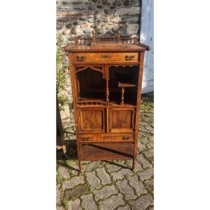 Collector Cabinet With Japanese Decor