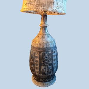 Lamp Bases Signed Jc Courjault