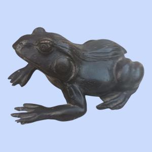 Napoleon III Bronze Frog