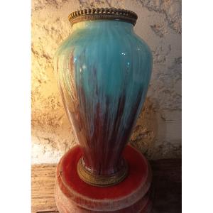 Vase Signed Eugène Baudin