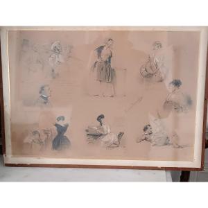 Drawings By Edouard De Beaumont