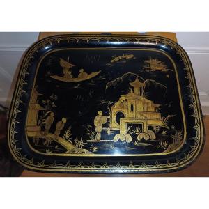 Large Napoleon 3 Sheet Metal Tray 