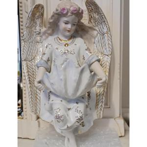 Large Porcelain Holy Water Font 