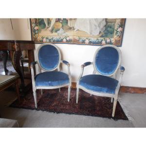 Armchair Pair Of Armchairs 